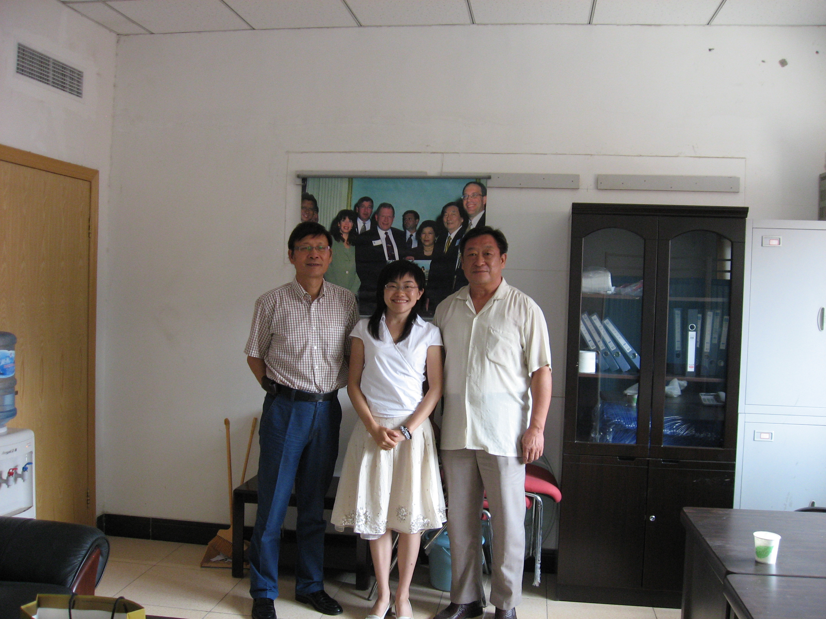 Alta Export's office & staff, Beijing 2004